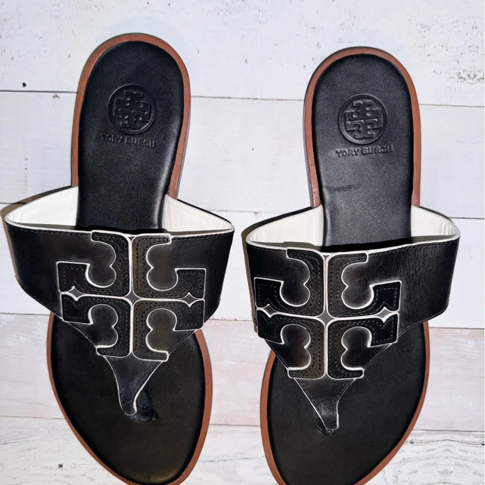Tory Burch Black Sandals - Picture 3 of 7